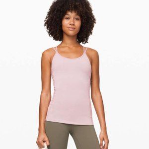 Lululemon Free To Be Tank *Everlux Smoky Blush 10